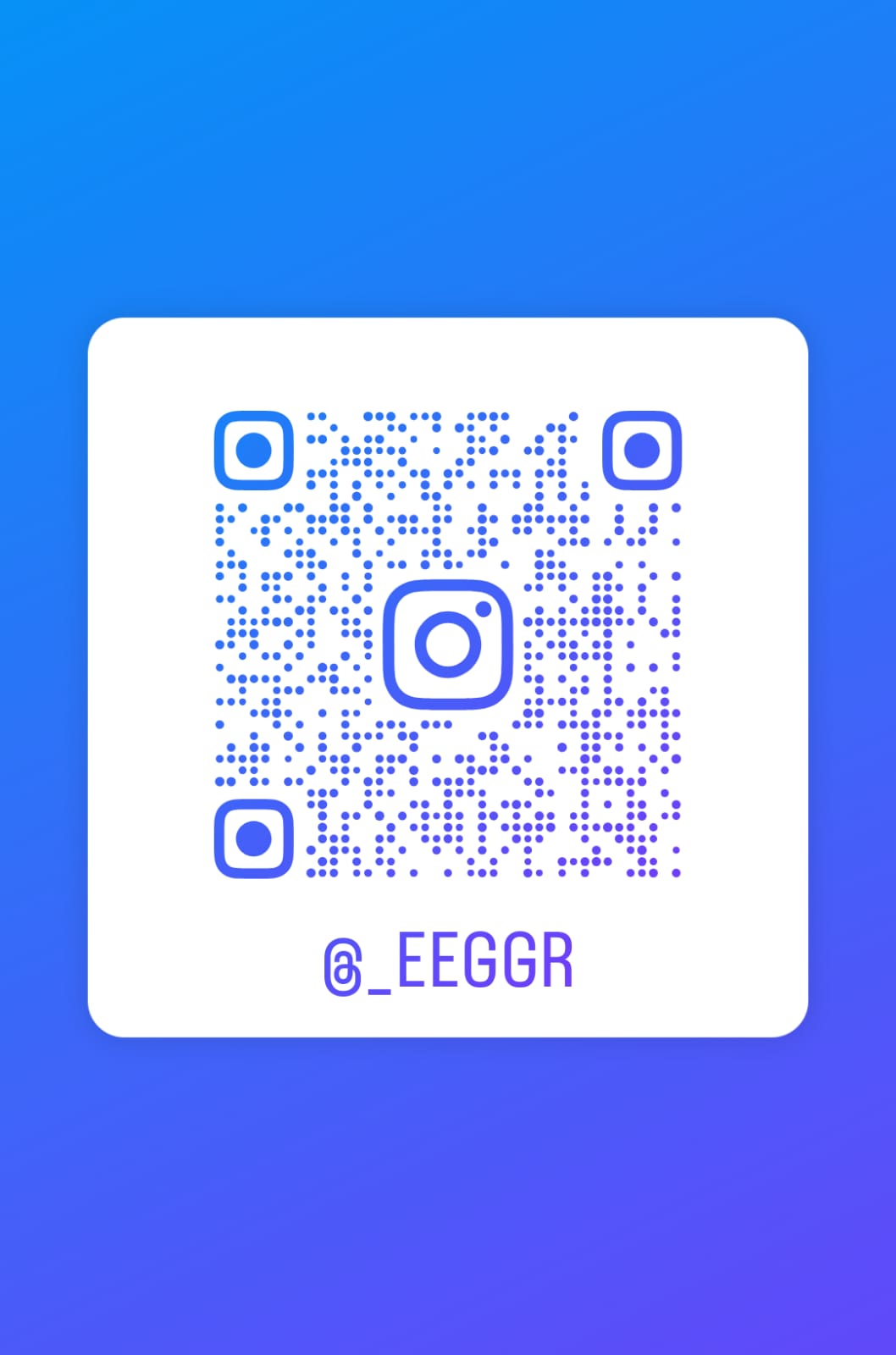 Instagram QR Code
